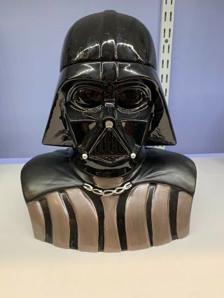 Star Wars Cards Inc Darth Vader Ceramic Collectors Edition Cookie Jar