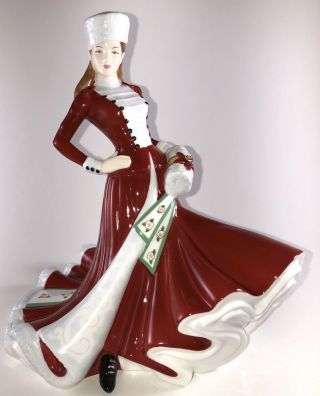Royal Doulton Pretty Ladies Collect.  Christmas Day 2007 Figurine Hn 4911 No Box