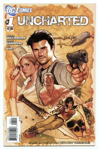 Uncharted 1 Retailer Incentive Variant Adam Hughes Cover Low Print Run Vf/nm