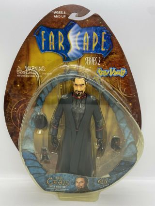 Farscape Series 2 Crais Captain Bialar Crais Toy Vault Figure 2001