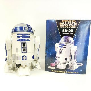 Star Wars R2 - D2 Telephone 1997 W/ Box Lucasfilm