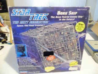 Star Trek The Next Generation Borg Cube Ship Playmates