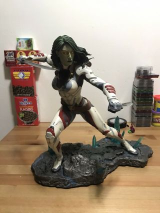 Gamora Premium Format Statue Sideshow Exclusive Guardians Of The Galaxy Marvel