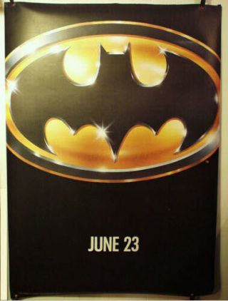 Batman | Pre - Release Bus Stop Shelter Poster | | 1989