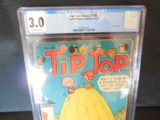 Tip Top Comics 186 CGC 3.  0 Peanuts Cover 1954 2