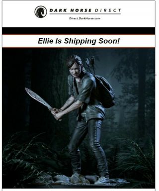 Ellie With Machete Statuette (limited Edition) The Last Of Us Part Ii -