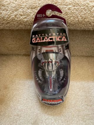 Battlestar Galactica Colonial Viper Mark Ii Titanium Series Die Cast Non -