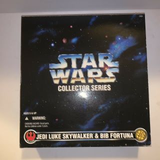 Vintage Star Wars Kenner 1996 Jedi Luke Skywalker And Bib Fortuna Nip Kenner E12 3