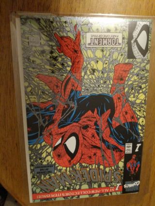 Spider - Man 1 Platinum Edition (august 1990).  Marvel