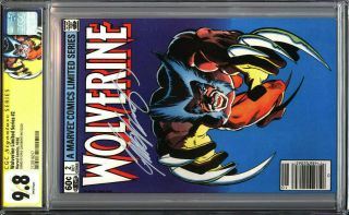 Wolverine 2 Limited Series Cgc 9.  8 Ss Chris Claremont 1982 White Pages Newsstand