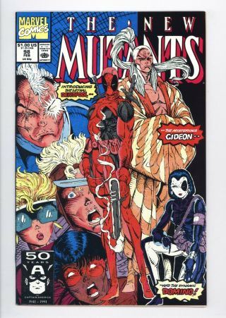 Mutants 98 Vol 1 Near Perfect 1st Appearance Of Deadpool
