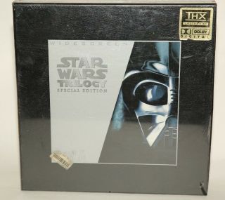 Star Wars Trilogy Widescreen Special Edition Thx Laser Disc Box Set