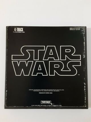 Star Wars Soundtrack 7 1/2 Ips Stereo Tape 4 - Track Teac Rb - 541 (1977)