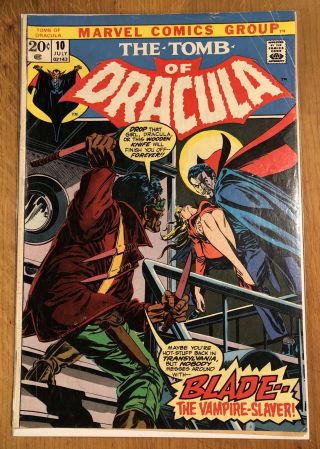 Tomb Of Dracula 10 (jul 1973,  Marvel)