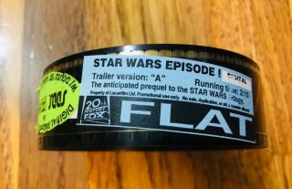 Star Wars Episode 1 - The Phantom Menace Trailer 35mm Film Version A Flat