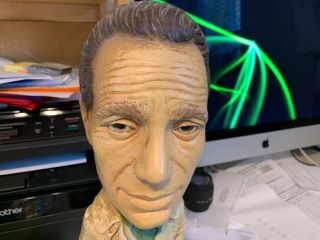 ESCO Chalkware Statue of Humphrey Bogart 3