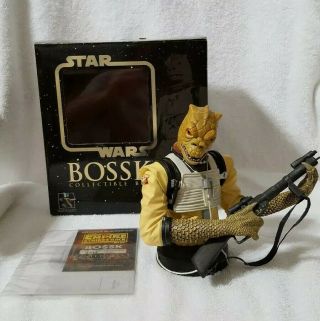 Star Wars Bossk Gentle Giant Ltd Collectible Bust 4806/5000