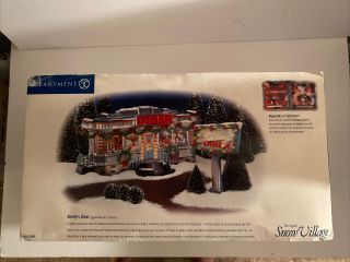 Shelly’s Diner Department 56 Snow Village Christmas House