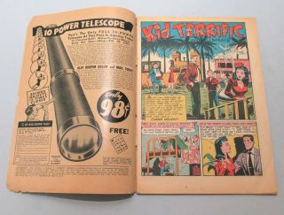 Terrific Comics 6 Holyoke 1944,  L.  B.  Cole Cover G/VG 2