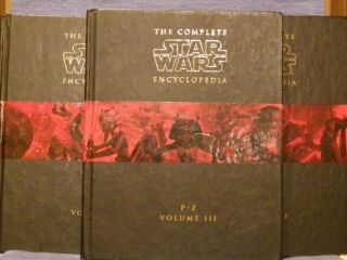 The Complete Star Wars Encyclopedia - 3 Volumes And Slipcase