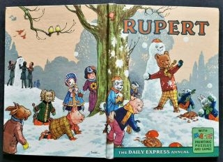 Rupert Annual 1962.  Not Inscribed Or Clipped.  Magic - Paints Untouched