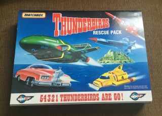 Matchbox Thunderbirds Rescue Pack 1994 Nib.