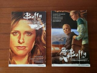 Buffy The Vampire Slayer Season 9 Volume 1 & 2 : Freefall & On Your Own - 2012