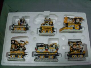 Danbury,  Pittsburgh Steelers Christmas Express Train,  Six (6),  In Styrofoam