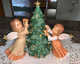Goebel Christmas Angels And Tree