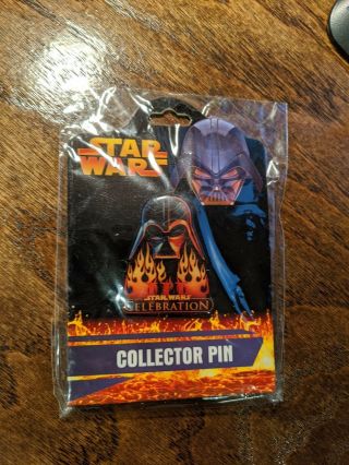 Star Wars Celebration Iii Event Exclusive Darth Vader Pin Rare 2005 Indianapolis
