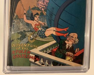 Sensation Comics 54 CGC 5.  0 VG/FN OW/W pages 6/1946,  Wonder Woman,  Ruben Blades 3