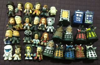 33 Doctor Who Titans Vinyl Figures With Accessories