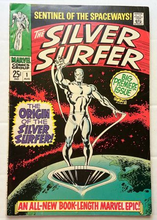 Silver Surfer 1 Marvel August 1968 Origin Story Took