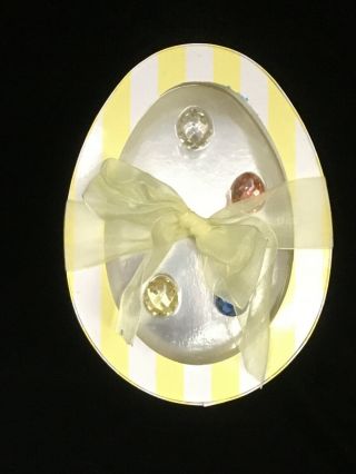 Swarovski Crystal 5 Miniature Easter Eggs Promo 665193 Nib