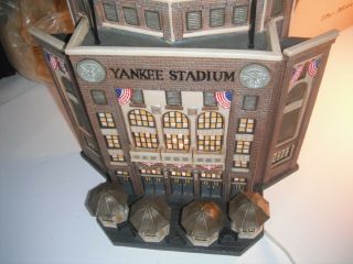 Yankee Stadium Christmas In The City Dept 56 York Yankees No Box
