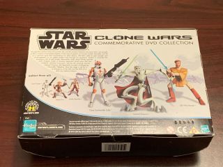 Star Wars Clone Wars Commemorative DVD Figure Pack (Cody,  Obi - Wan,  Grievous) 2