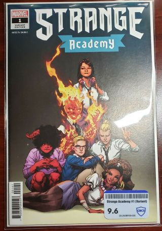 Strange Academy 1 (2020) Marvel Comics Opena 1:50 Variant Cover Raw Grade 9.  6