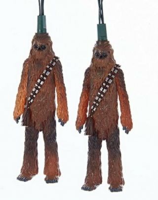 Star Wars Chewbacca Christmas String Light Set Of 10 Lights Chewy Decoration