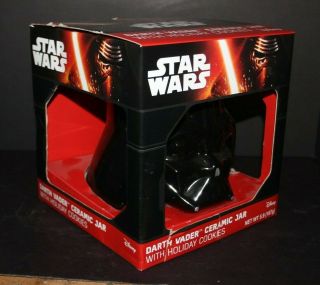 Star Wars Darth Vader Ceramic Head Galerie Cookie Jar With Lid 3