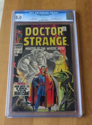 Doctor Strange 169 Cgc 8.  0 Marvel 1968 1st Issue After St 110