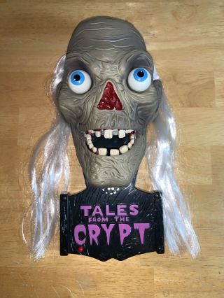 Tales From The Crypt Keeper 1996 Decorative Wall Mount Bust Head Halloween