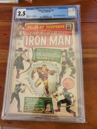 Tales Of Suspense 57 Cgc 2.  5 1964 Origin And 1st Appearance Of Hawkeye