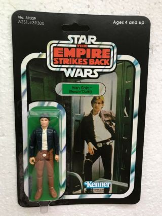Kenner 1981 Vintage Han Solo Bespin On Empire Strikes Back 41 Back Card