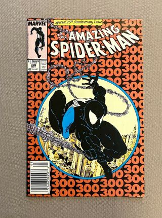 The Spider - Man 300 (marvel May 1988) First Appearance Of Venom