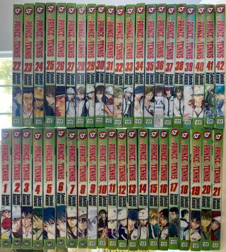 The Prince Of Tennis Vol.  1 - 42 Complete Set Manga English