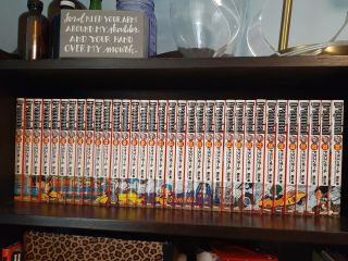 Dragonball Kanzenban Japanese Manga Complete Set Volumes 1 - 34 Usa Seller Z