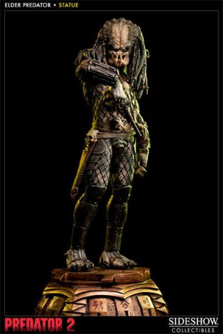 Elder Predator Statue By Sideshow Collectibles,  Collector Edition Braids