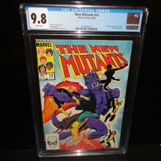 The Mutants 14 Cgc 9.  8 White Pages 1984 (1st Illyana As Magik,  S 