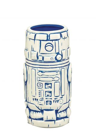 Geeki Tikis Star Wars R2 - D2 Ceramic Mug White And Blue Smay20 - 385