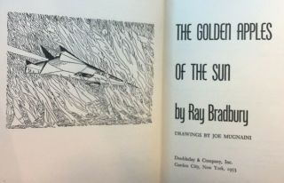 The Golden Apples of The Sun Ray Bradbury First Edition Early Printing 1953 3